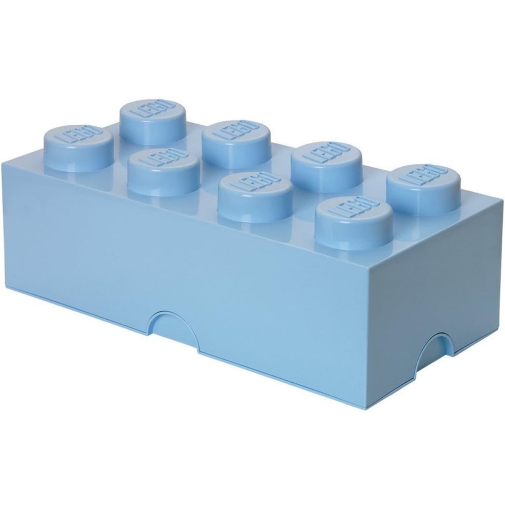 Room Copenhagen 8 LEGO Brick Box, Light Blue LIKE NEW CONDITION